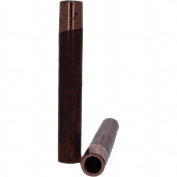 Tuffaloy - Spot Welder Tips For Use With: 7RW Electrode Holder Type: Straight Tip C Nose (Flat) - Americas Industrial Supply