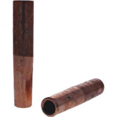 Tuffaloy - Spot Welder Tips For Use With: 4RW Electrode Holder Type: Straight Tip C Nose (Flat) - Americas Industrial Supply