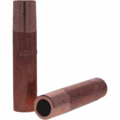 Tuffaloy - Spot Welder Tips For Use With: 5RW Electrode Holder Type: Straight Tip C Nose (Flat) - Americas Industrial Supply