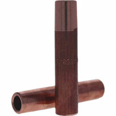 Tuffaloy - Spot Welder Tips For Use With: 5RW Electrode Holder Type: Straight Tip C Nose (Flat) - Americas Industrial Supply