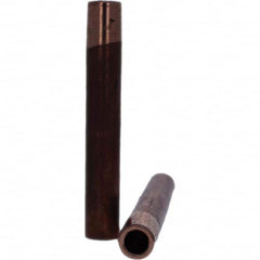 Tuffaloy - Spot Welder Tips For Use With: 7RW Electrode Holder Type: Straight Tip C Nose (Flat) - Americas Industrial Supply