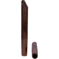 Tuffaloy - Spot Welder Tips For Use With: 4RW Electrode Holder Type: Straight Tip D Nose (Offset) - Americas Industrial Supply