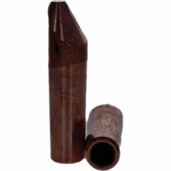 Tuffaloy - Spot Welder Tips For Use With: 4RW Electrode Holder Type: Straight Tip D Nose (Offset) - Americas Industrial Supply