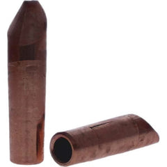 Tuffaloy - Spot Welder Tips For Use With: 4RW Electrode Holder Type: Straight Tip D Nose (Offset) - Americas Industrial Supply