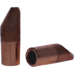 Tuffaloy - Spot Welder Tips For Use With: 5RW Electrode Holder Type: Straight Tip D Nose (Offset) - Americas Industrial Supply