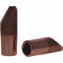 Tuffaloy - Spot Welder Tips For Use With: 5RW Electrode Holder Type: Straight Tip D Nose (Offset) - Americas Industrial Supply