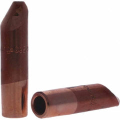 Tuffaloy - Spot Welder Tips For Use With: 6RW Electrode Holder Type: Straight Tip D Nose (Offset) - Americas Industrial Supply