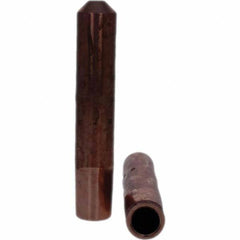 Tuffaloy - Spot Welder Tips For Use With: 4RW Electrode Holder Type: Straight Tip E Nose (Truncated) - Americas Industrial Supply