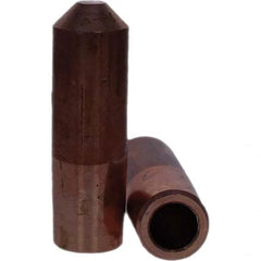 Tuffaloy - Spot Welder Tips For Use With: 5RW Electrode Holder Type: Straight Tip E Nose (Truncated) - Americas Industrial Supply