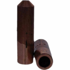 Tuffaloy - Spot Welder Tips For Use With: 5RW Electrode Holder Type: Straight Tip E Nose (Truncated) - Americas Industrial Supply