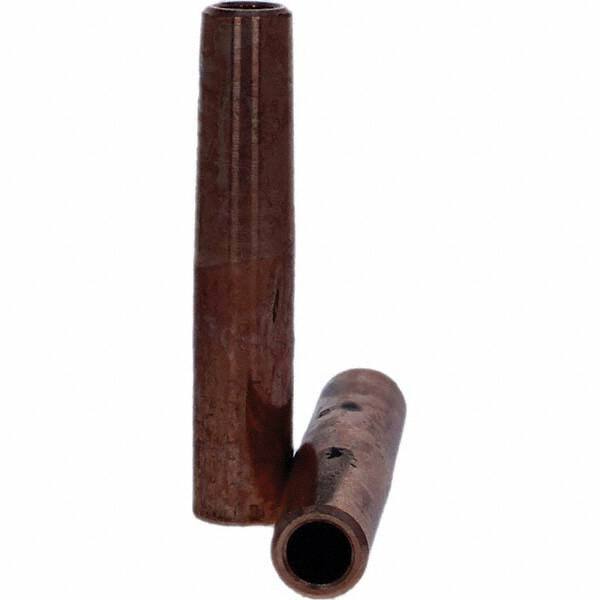 Tuffaloy - Spot Welder Tips For Use With: 4RW Electrode Holder Type: Straight Tip F Nose (Radius) - Americas Industrial Supply