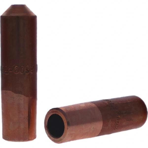 Tuffaloy - Spot Welder Tips For Use With: 7RW Electrode Holder Type: Straight Tip E Nose (Truncated) - Americas Industrial Supply