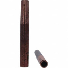 Tuffaloy - Spot Welder Tips For Use With: 4RW Electrode Holder Type: Straight Tip F Nose (Radius) - Americas Industrial Supply