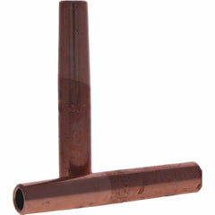 Tuffaloy - Spot Welder Tips For Use With: 4RW Electrode Holder Type: Straight Tip F Nose (Radius) - Americas Industrial Supply