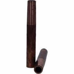 Tuffaloy - Spot Welder Tips For Use With: 4RW Electrode Holder Type: Straight Tip F Nose (Radius) - Americas Industrial Supply