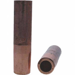 Tuffaloy - Spot Welder Tips For Use With: 5RW Electrode Holder Type: Straight Tip F Nose (Radius) - Americas Industrial Supply