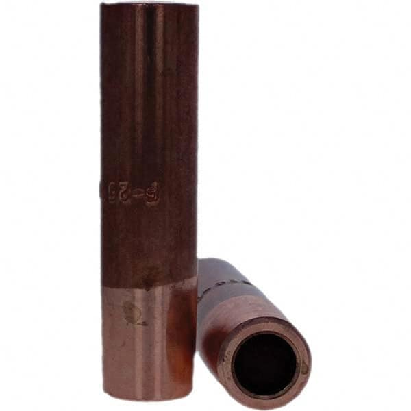 Tuffaloy - Spot Welder Tips For Use With: 7RW Electrode Holder Type: Straight Tip F Nose (Radius) - Americas Industrial Supply