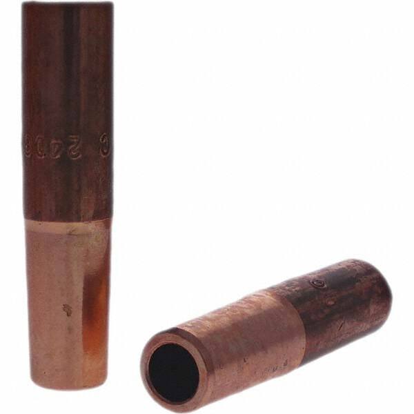Tuffaloy - Spot Welder Tips For Use With: 4RW Electrode Holder Type: Straight Tip F Nose (Radius) - Americas Industrial Supply