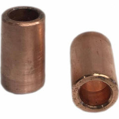 Tuffaloy - Spot Welder Tips For Use With: 5RW Electrode Holder Type: Straight Shank for 5RW Male Cap - Americas Industrial Supply