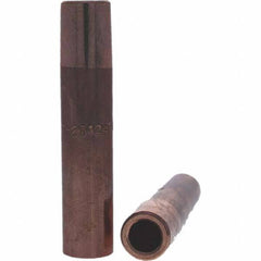 Tuffaloy - Spot Welder Tips For Use With: 5RW Electrode Holder Type: Straight Tip F Nose (Radius) - Americas Industrial Supply