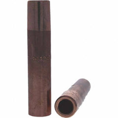 Tuffaloy - Spot Welder Tips For Use With: 7RW Electrode Holder Type: Straight Tip F Nose (Radius) - Americas Industrial Supply