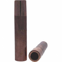 Tuffaloy - Spot Welder Tips For Use With: 7RW Electrode Holder Type: Straight Tip F Nose (Radius) - Americas Industrial Supply