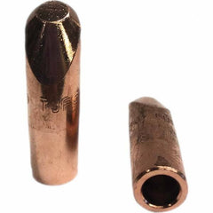 Tuffaloy - Spot Welder Tips For Use With: 5RW Electrode Holder Type: Straight Tip H Nose (Angled Offset) - Americas Industrial Supply