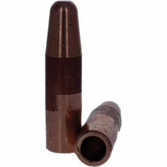 Tuffaloy - Spot Welder Tips For Use With: 5RW Electrode Holder Type: Straight Tip A Nose (Pointed) - Americas Industrial Supply