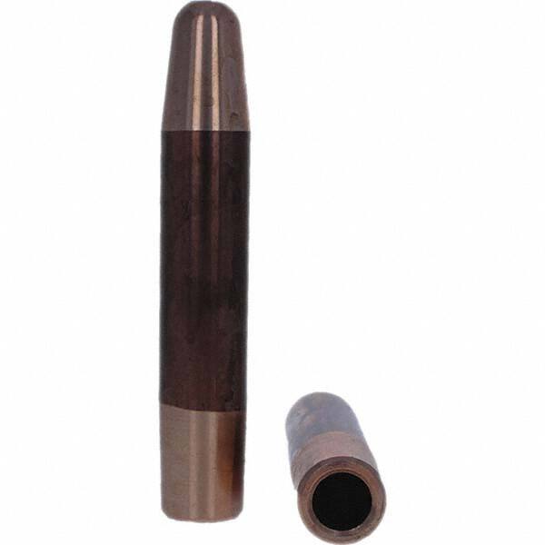 Tuffaloy - Spot Welder Tips For Use With: 5RW Electrode Holder Type: Straight Tip A Nose (Pointed) - Americas Industrial Supply