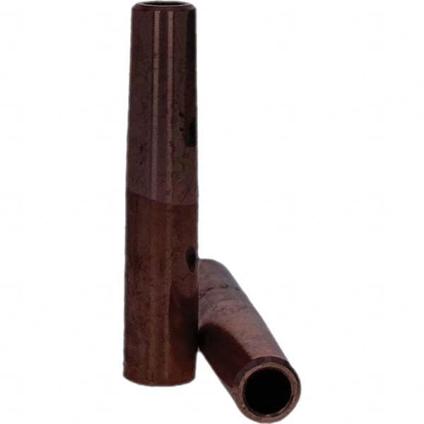 Tuffaloy - Spot Welder Tips For Use With: 4RW Electrode Holder Type: Straight Tip C Nose (Flat) - Americas Industrial Supply