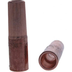 Tuffaloy - Spot Welder Tips For Use With: 4RW Electrode Holder Type: Straight Shank for 4RW Male Cap - Americas Industrial Supply