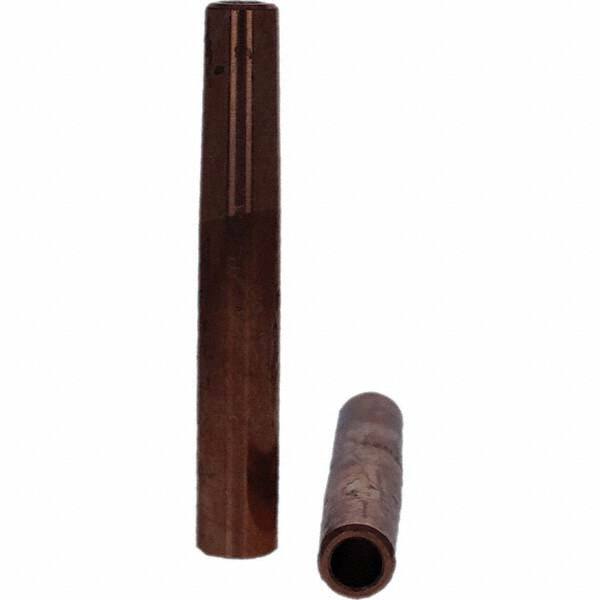 Tuffaloy - Spot Welder Tips For Use With: 4RW Electrode Holder Type: Straight Shank for 4RW Male Cap - Americas Industrial Supply