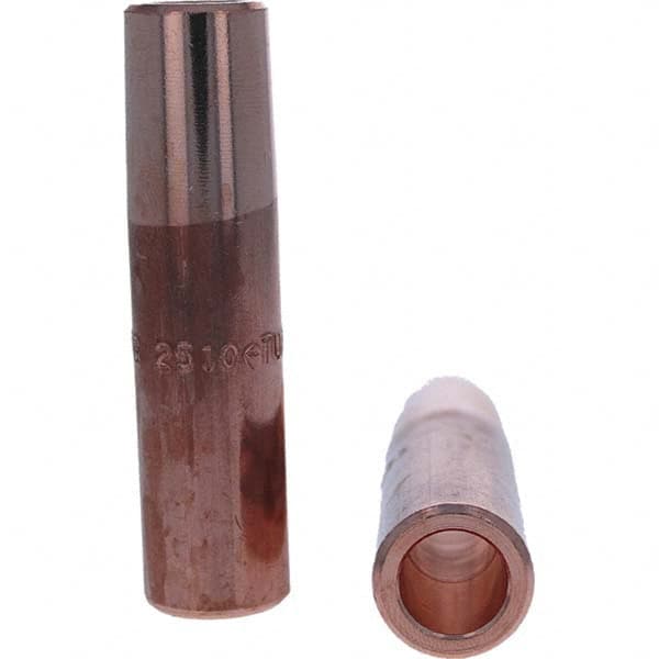 Tuffaloy - Spot Welder Tips For Use With: 5RW Electrode Holder Type: Straight Shank for 5RW Male Cap - Americas Industrial Supply