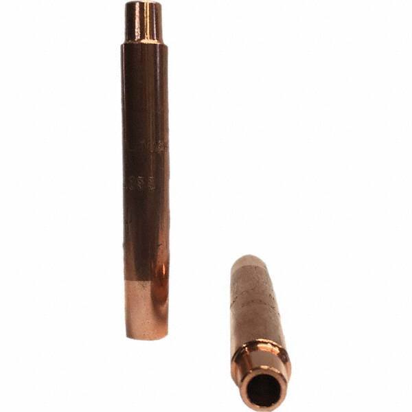 Tuffaloy - Spot Welder Tips For Use With: 4RW Electrode Holder Type: Straight Shank for 4RW Female Cap - Americas Industrial Supply