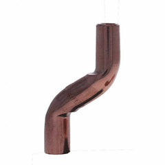 Tuffaloy - Spot Welder Tips For Use With: 4RW Electrode Holder Type: Bent Shank for 4RW Male Cap - Americas Industrial Supply