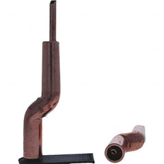 Tuffaloy - Spot Welder Tips For Use With: 4RW Electrode Holder Type: Bent Shank for 4RW Male Cap - Americas Industrial Supply