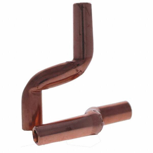 Tuffaloy - Spot Welder Tips For Use With: 4RW Electrode Holder Type: Bent Shank for 4RW Male Cap - Americas Industrial Supply