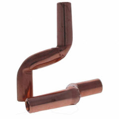 Tuffaloy - Spot Welder Tips For Use With: 4RW Electrode Holder Type: Bent Shank for 4RW Male Cap - Americas Industrial Supply