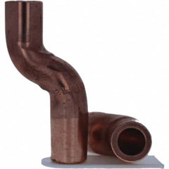 Tuffaloy - Spot Welder Tips For Use With: 5RW Electrode Holder Type: Bent Shank for 5RW Male Cap - Americas Industrial Supply