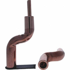Tuffaloy - Spot Welder Tips For Use With: 5RW Electrode Holder Type: Bent Shank for 5RW Male Cap - Americas Industrial Supply