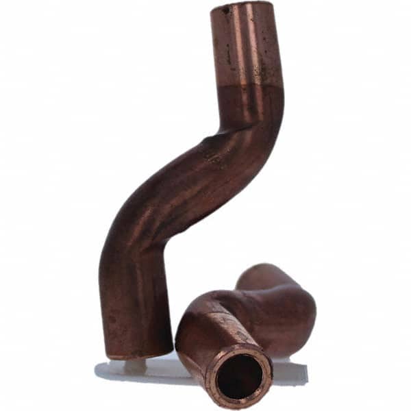 Tuffaloy - Spot Welder Tips For Use With: 5RW Electrode Holder Type: Bent Shank for 5RW Male Cap - Americas Industrial Supply