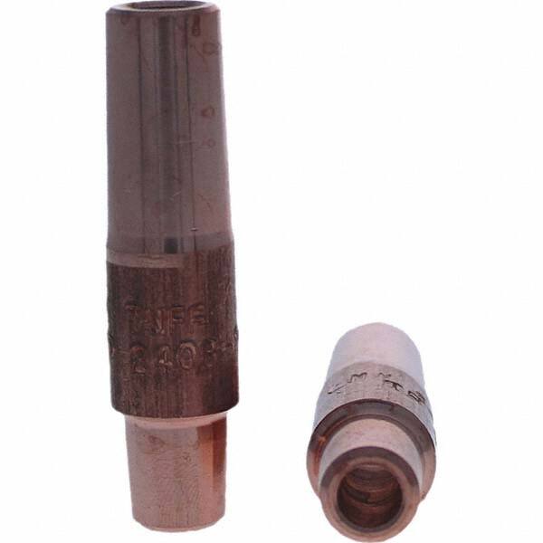 Tuffaloy - Spot Welder Tips For Use With: 4RW Electrode Holder Type: Straight Shank for 4RW Female Cap - Americas Industrial Supply
