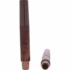 Tuffaloy - Spot Welder Tips For Use With: 4RW Electrode Holder Type: Straight Shank for 4RW Female Cap - Americas Industrial Supply
