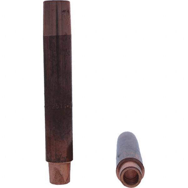 Tuffaloy - Spot Welder Tips For Use With: 6RW Electrode Holder Type: Straight Shank for 6RW Female Cap - Americas Industrial Supply