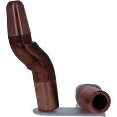 Tuffaloy - Spot Welder Tips For Use With: 5RW Electrode Holder Type: Double Bend Tip A Nose (Pointed) - Americas Industrial Supply