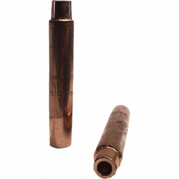 Tuffaloy - Spot Welder Tips For Use With: 6RW Electrode Holder Type: Straight Shank for 6RW Female Cap - Americas Industrial Supply