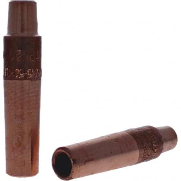 Tuffaloy - Spot Welder Tips For Use With: 4RW Electrode Holder Type: Straight Shank for 4RW Female Cap - Americas Industrial Supply