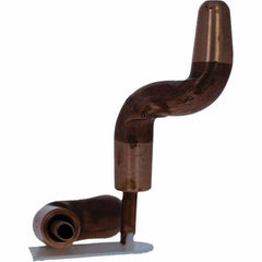 Tuffaloy - Spot Welder Tips For Use With: 5RW Electrode Holder Type: Double Bend Tip A Nose (Pointed) - Americas Industrial Supply