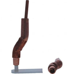 Tuffaloy - Spot Welder Tips For Use With: 4RW Electrode Holder Type: Bent Shank for 4RW Female Cap - Americas Industrial Supply