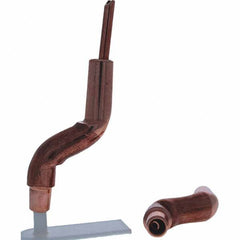 Tuffaloy - Spot Welder Tips For Use With: 4RW Electrode Holder Type: Bent Shank for 4RW Female Cap - Americas Industrial Supply